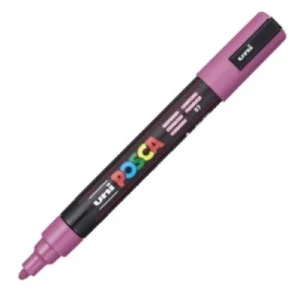 MARCADOR UNI-POSCA PC5M COLOR FRAMBUESA 1.8-2.5MM