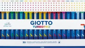 ESTUCHE 30 ROTULADORES DOBLE PUNTA TURBOPRO GIOTTO