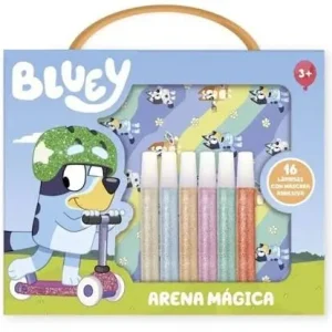 CAJA MALETIN BLUEY ARENA MAGICA