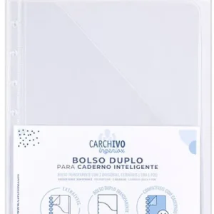 BLISTER DOSSIER DOBLE INGENIOX A4 PP TRANSPARENTE
