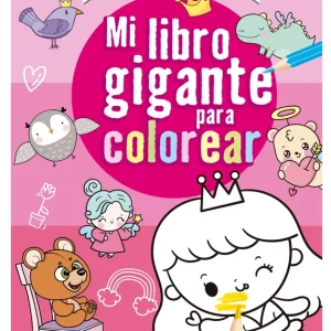 Mi libro gigante para colorear 1 (Rosa) AA.VV. 2025