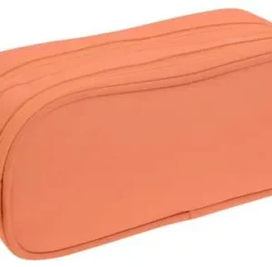 PORTATODO DOBLE BITS &BOBS CORAL 24,5X9,5 CM
