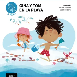 Gina y Tom en la playa Molist, Pep 2025
