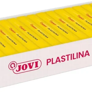 C/15 tacos plastilina mediana amarillo claro jovi