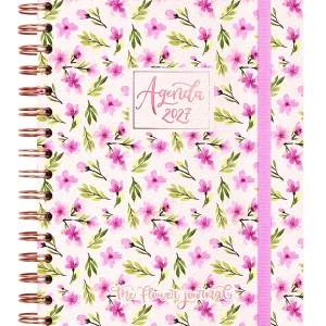 Agenda anual the flower jorunal 2027 e10 svh rosa