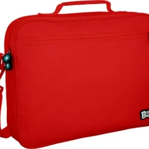 BANDOLERA BITS &BOBS COLOR ROJO 38X28X6 CM.