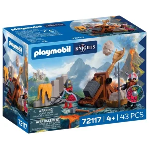 CATAPULTA DE CABALLEROS DRAGON PLAYMOBIL