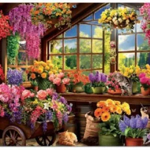PUZZLE 1500 PIEZAS COBERTIZO DE JARDINERIA