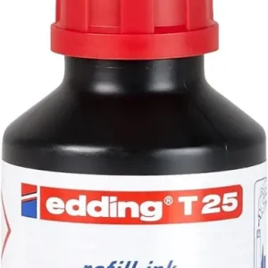 Bote de tinta rotulador t-25 30ml rojo