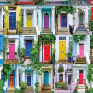 PUZZLE 1000 PIEZAS PUERTAS NOTTING HILL