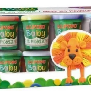 Mega set pasta blanda alpino baby
