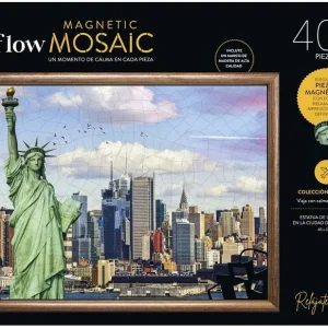 PUZZLE MAGNETICO FLOW MOSAIC 400 PIEZAS NEW YORK CON MARCO