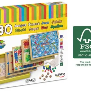 30 JUEGOS DE MADERAS FSC