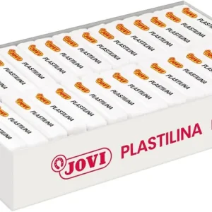 C/30 tacos plastilina jovi 70 pequeña color blanco
