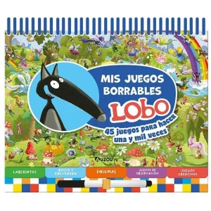 Espiral. Mis juegos borrables Lobo AA.VV 2025