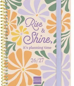 AGENDA ESCOLAR 26-27 8º SVH SEC SHINE ESPIRAL