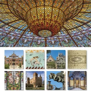 Cal. 2026 Pared (16x16 cm) Modernisme AA.VV. 2025