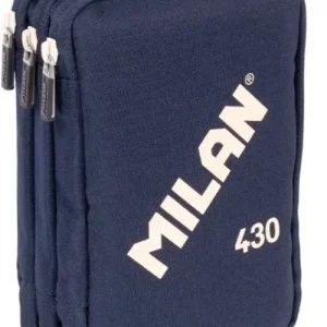 Plumier 3 pisos con contenido azul milan 430 since 1918
