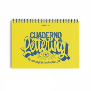 CUADERNO DE LETTERING RUBIO,EDITORIAL 2021