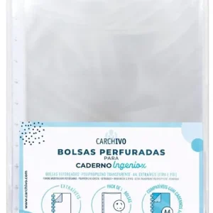PACK 5 FUNDAS INGENIOX A4 PP CRISTAL REFORZADO