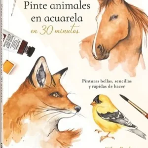 Pinte animales en acuarela en 30 minutos Busco, Kiley 2026