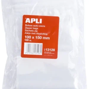 Paq/100 bolsas autocierre cremallera 100x150 mm zipper