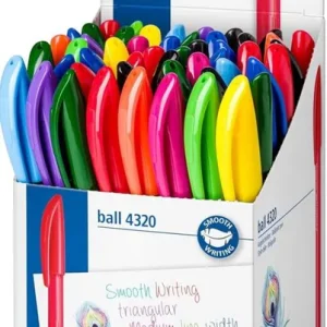 EXP 50 BOLIGRAFO TRIANGULAR STAEDTLER BALL 4320 SURTIDOS
