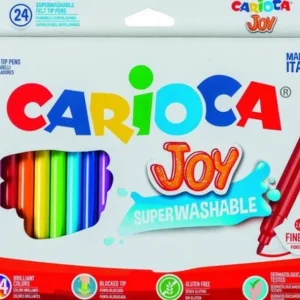 ESTUCHE 24 ROTULADORES CARIOCA JOY PUNTA FINA