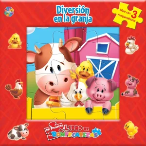 Diversión en la granja (libro+3 puzzles) AA.VV. 2025