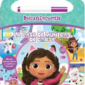ESCRIBE Y BORRA LA CASA DE MUÑECAS DE GABBY. GABBY'S DOLLHOUSE 2025