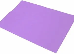 PACK/10 PLANCHAS DE FIELTRO 40X60 CM LILA CLARO