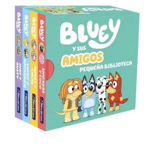Bluey. Libro juguete - Bluey y sus amigos. Pequeña biblioteca (edición en español) Bluey 2025