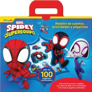 Spidey y su superequipo. Maletín de cuentos, actividades y pegatinas Marvel 2025