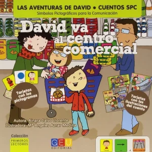 David va al centro comercial Calvo Llorente, Ainara 2015