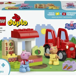 TRACTOR Y MERCADO LEGO DUPLO PEPPA PIG