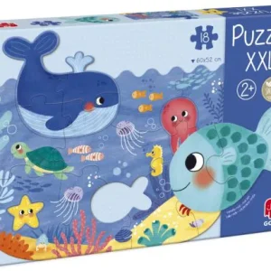 PUZZLE XXL 18 PIEZAS OCEANO