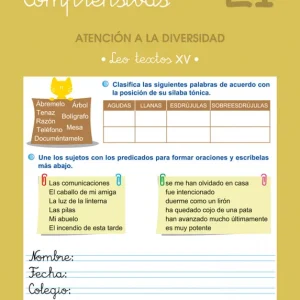 Lecturas comprensivas 21 Martínez Romero, José 2014