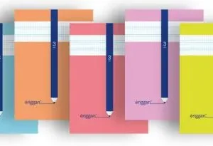 Paq/10 Libreta grapada eriggan a4 50h 70g cuadrovia 3mm