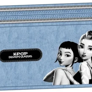 PORTATODO DOBLE K-POP Demon Hunters - HUNTRIX 21x8x6cm