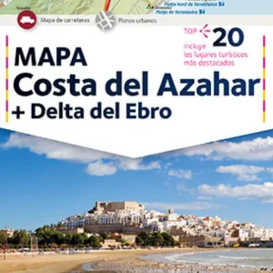 Costa del Azahar + Delta del Ebro, mapa VV.AA. 2015