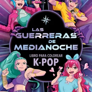 Las Guerreras de Medianoche. Libro para colorear K-Pop 2026