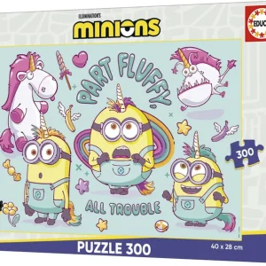 PUZZLE 300 PIEZAS MINIONS &MONSTER