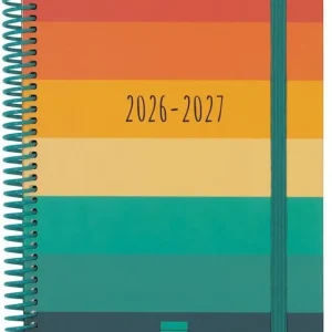 AGENDA ESCOLAR 26-27 4º SVH DIVA COLORS ESPIRAL