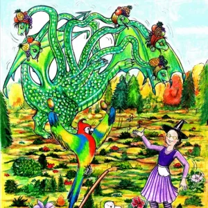 La bruja pamplinas y los monstruos monstruosos Luz, Sergio 2025