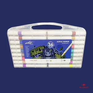 Estuche 48 rotuladores acrilicos prime price colores surtidos