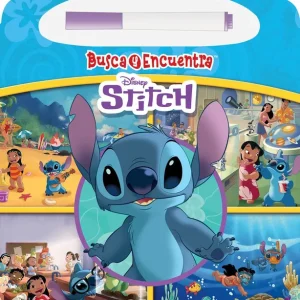 Disney stich:escribe y borra, busca y encuentra AA.VV. 2026