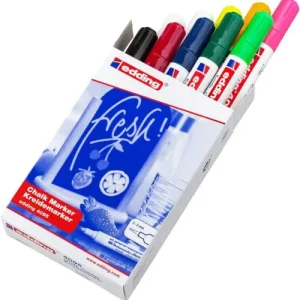 Estuche 10 rotulador edding 4095 marcador tiza liquida colores surtidos