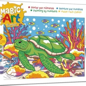 MAGIC ART NUMBER ART +9 ANIMALES MARINOS