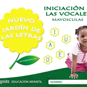 NUEVO JARDÍN DE LAS LETRAS: INICIACIÓN MAYÚSCULAS 3 AÑOS AA.VV. 2017