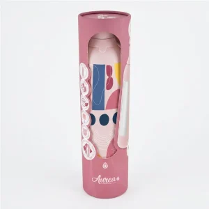Botella termica interior ceramico 2 tapones 750ml pink boho soul